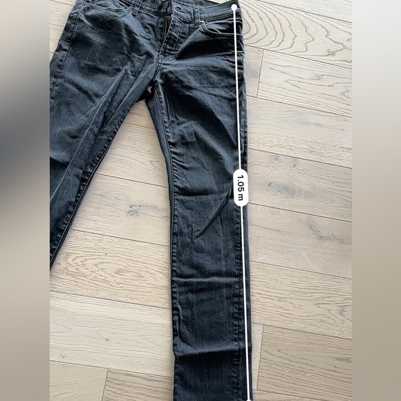 7For all humankind jeans (Earthkind stretch Tek slimmy tapered gray) sz 32 - Picture 7 of 7